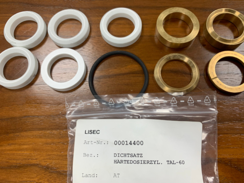 LISEC sealing kit for hardness dosing cylinder